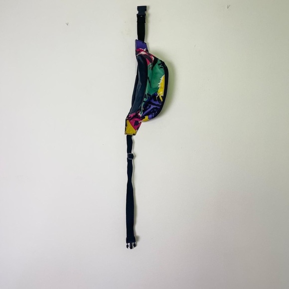 Vintage 80s 90s Festival Bright Rave Bum Bag - Picture 5 of 6